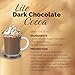 Monin - Sugar Free Dark Chocolate Sauce, Velvety and Rich, Great for Desserts, Coffee, and Snacks, Gluten-Free (12 Ounce)