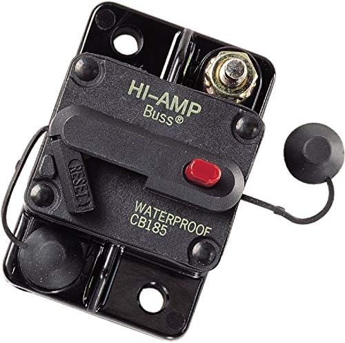 DB Electrical CB185-50 Circuit Breaker Compatible with/Replacement For J&N Electrical Products 251-01000, Littelfuse 0185050X