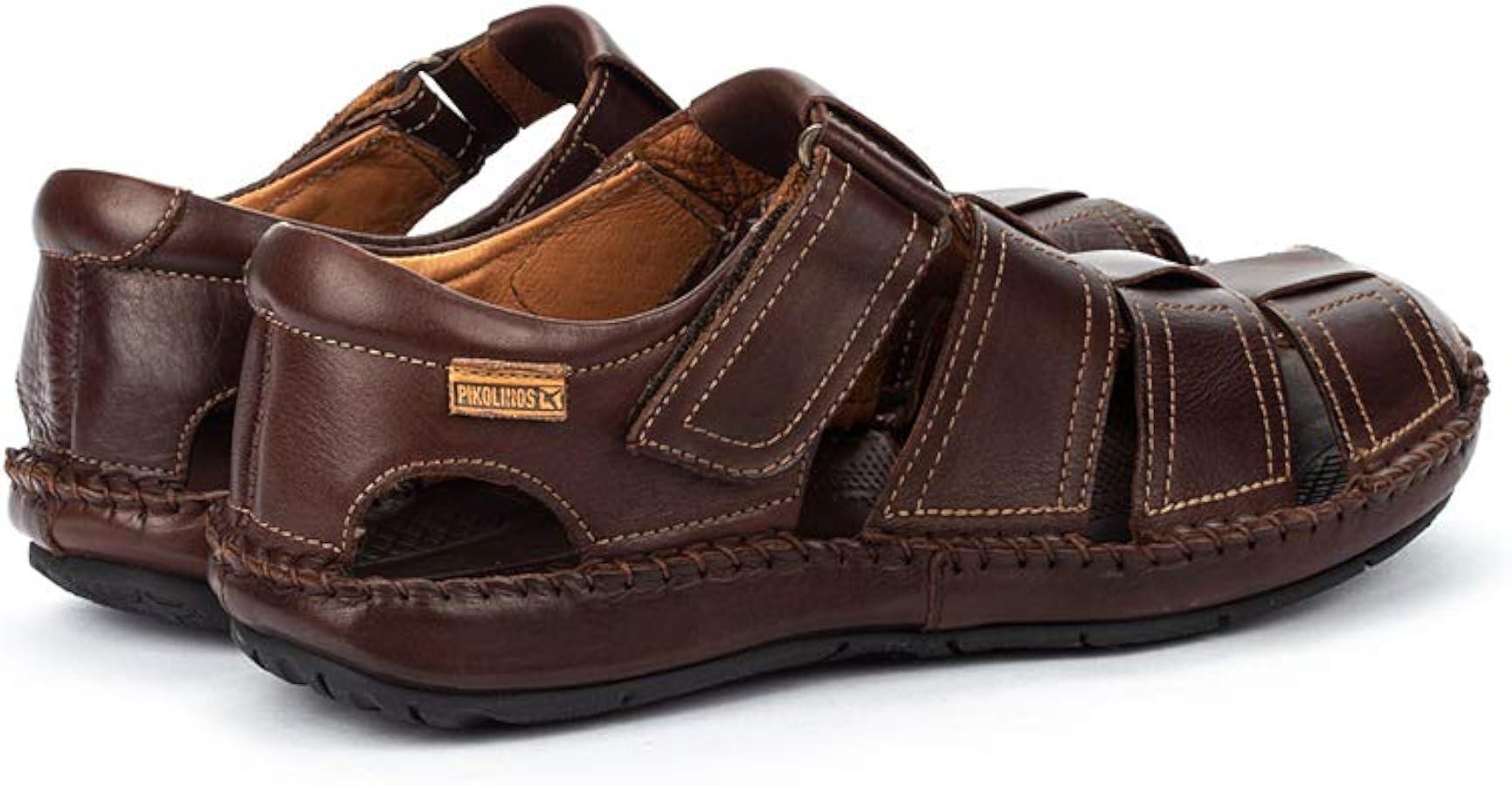 Pikolinos Tarifa O6J-5433 Men\'s Closed Toe Leather Sandal Size 11 EU 45 Cuero Pikolinos Tarifa O6J-5433 Men main image 4