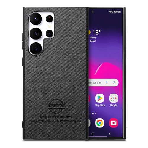 Étui en cuir pour Samsung Galaxy S26 Plus anti-chute ultra fin