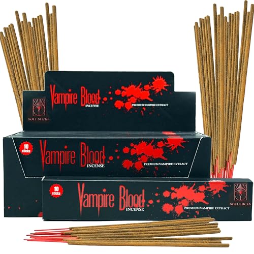 SOUL STICKS Vampire's Blood Fragrance Incense Sticks (12 Pack)