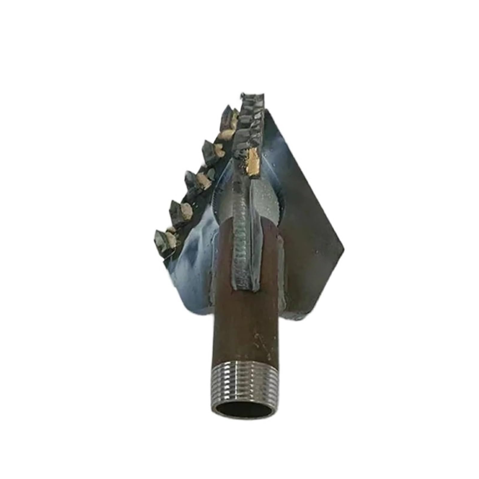 Broca de tres aspas para pozos de agua, cabezal de perforación de aleación ultrarresistente de 1 pulgada con material resistente al desgaste, equipo de perforación para la exploración(20cm/7.87in)
