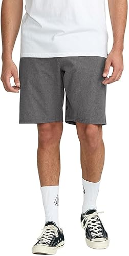 Volcom Pantalones cortos para hombre regular Frickin Cross Shred 20" Hybrid Water Repelente