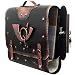Produktbild Wand Briefkasten Posttasche Wandbriefkasten Postkasten Mailbox mit Zeitungsrolle Zeitungsfach Zeitungsbox/Bronze