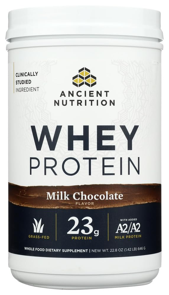 Best Protein Powders for Seniors Who Don’t Want to Bulk Up (2026 Guide) 12 Ancient Nutrition Grass Fed Whey Protein, Collagen Peptides, Milk Chocolate