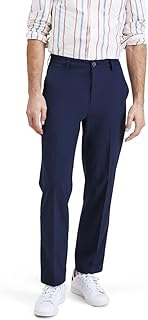 Men's Signature Go Straight Fit Khaki Smart 360 Tech Pants (Regular and Big & Tall)