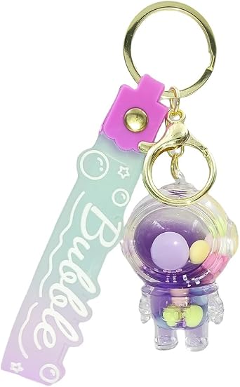 Astronaut Keychains Space Key Chain Pendant Car Keychains Wallet Gift