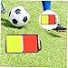 Sosoport 4sets Referee Cards Wallet Professional Referee Kit Soccer Accessories Match Accessory Soccer Cards Portable Game Tools