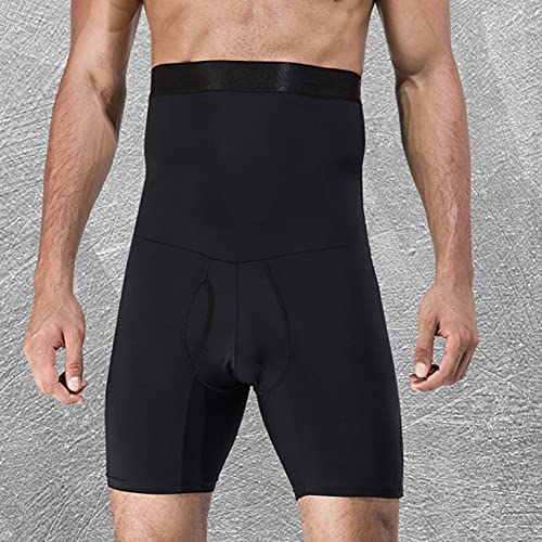 Calzoncillos tipo bóxer elásticos para hombre con entrenador de cintura y muslo más delgado 6