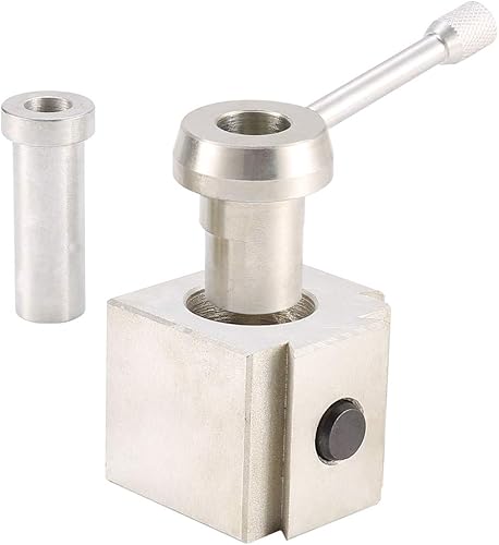 Miniatura 3 de Soporte de torno de cambio rápido, poste de herramienta de acero mini torno y soportes multifid portaherramientas