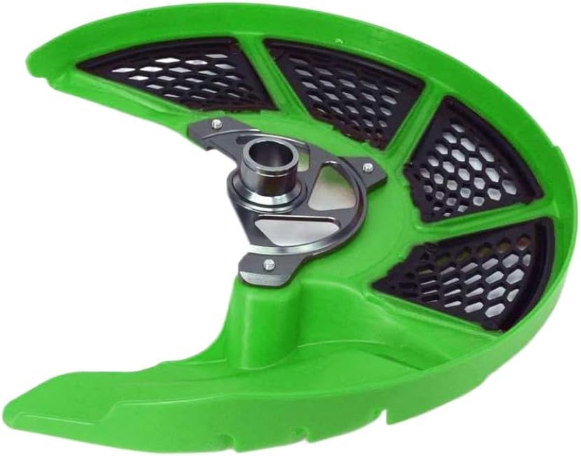 Front Brake Disc Rotor Guard Cover Compatible With KX125 KX250 KX250F KX450F KLX450R 2006 2007 2008 2009 2010 2011 2012 2013 2014 2015 2016 2017 2018