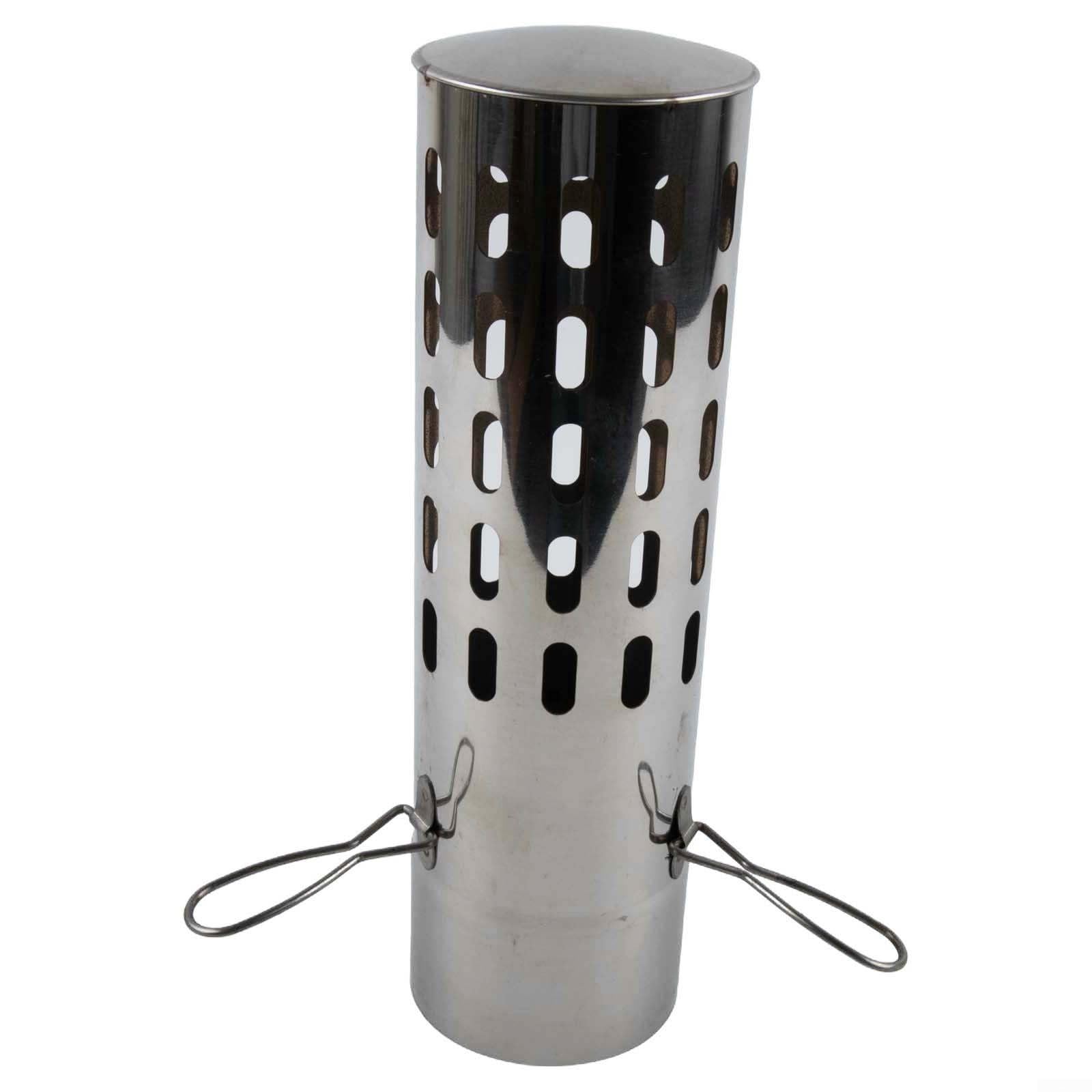 OYSKGNCMW Stainless Steel Stove Pipe 26cm for Tent Chimney - Weatherproof Flue Extension Tube Compatible with Camping Wood Stoves and Hot Te