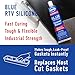 ABRO RTV Silicone Sealant and Gasket Maker: Up to 500 Degree F Heat, High Temp Silicone Sealant, 3 oz/85g Tube - Blue, Pack of 2