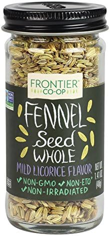 Frontier Culinary Spices Whole Fennel Seed, 1.41-Ounce Bottle