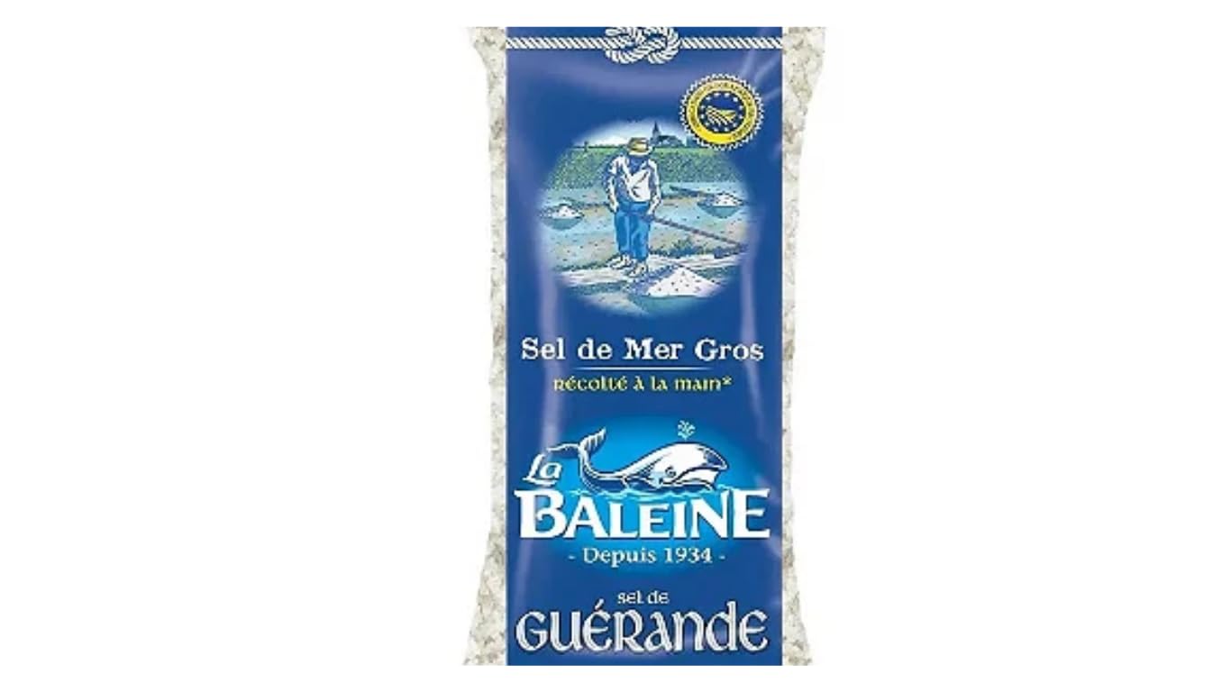 Guerande La Baleine Gros Sel 800g (Import Allemagne)
