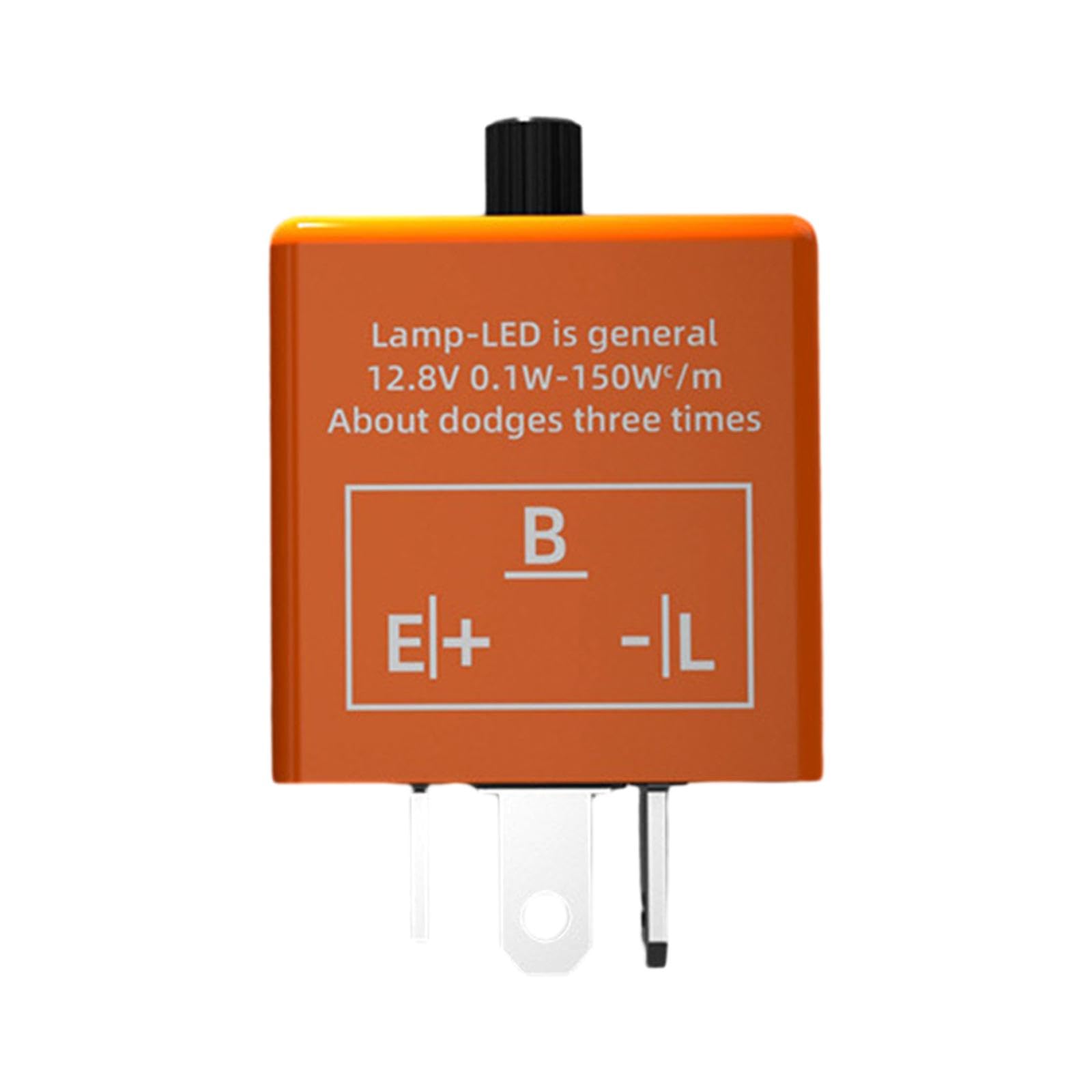 Enakshi® 3 Pin 12V LED Flashing Relay | Universal Waterproof Professional Flasher Relay for Cars & Motorcycles | LED Indicator Speed Control-image-19