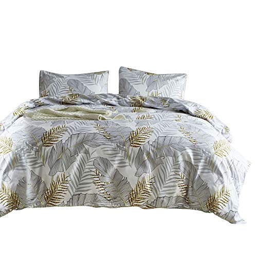 Athyior Bedding Juego de Funda de Edredón - 2 Piezas Juego de Cama 1 Funda Nórdica 135x200cm y 1 Funda de Almohada 48x74cm