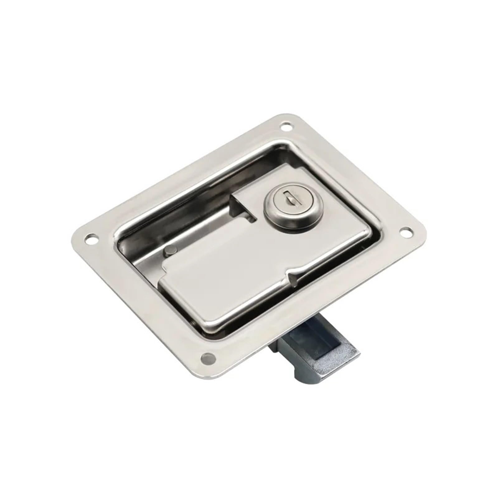 Sxolcoufoh One Color Electrical Cabinet 304 Stainless Steel Panel Lock 1Pcs