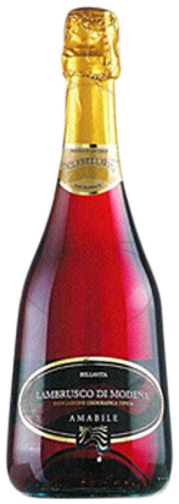 6 × Caldirola Bellavita Lambrusco Lambrusco di Sorbara (Caja de 6 Botellas de 75 cl)
