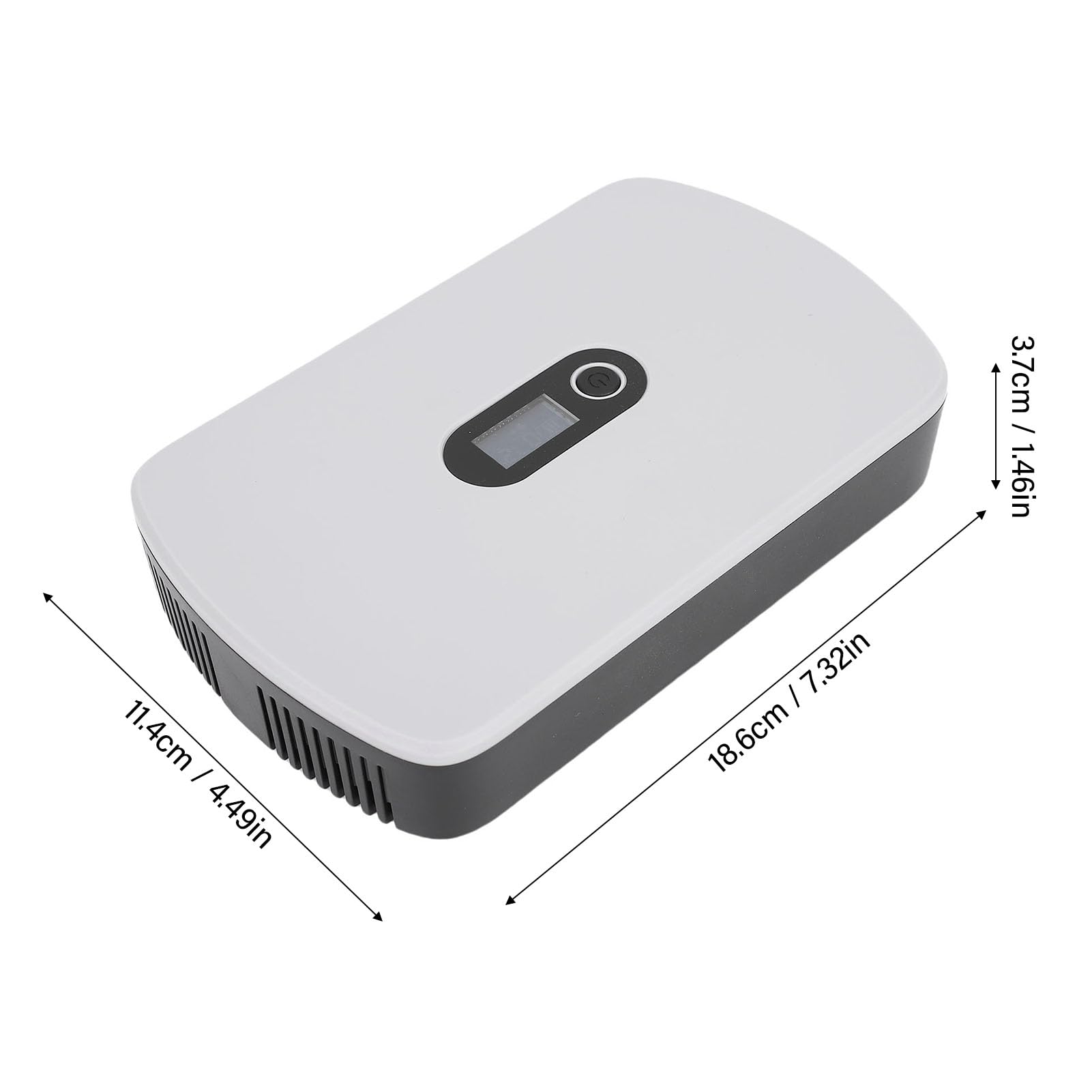 YWBL-WH Fuente de Alimentación UPS, Pantalla LCD de 8800 MAh, Respaldo de Energía Ininterrumpida con Múltiples Salidas, para Enrutadores, Módems, Cámaras de Seguridad, Teléfonos (Enchufe de la UE)