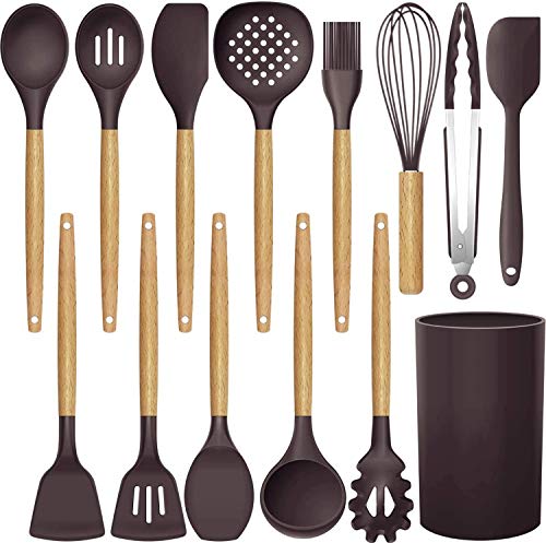 Silicone Cooking Utensils Kitchen Utensil Set