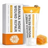 Rapid Wound Repair Ointment | Hot Spot Comfort for Dogs – Soothes & Moisturizes Itchy Skin – Hot Spots, Allergy & Itching Relief, Scratches & Manuka Honey Wound Care, 2 oz
