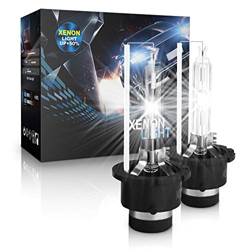 Ampoule Xenon D2S - Aolead HID Xénon Lampe de Rechange 12V 35W 6000K, 2 Lampes
