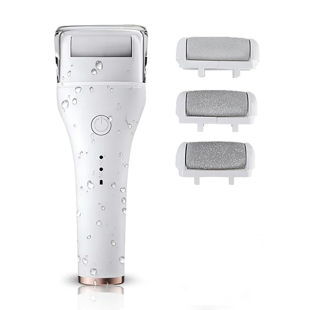 Pedicure Elettrico Lima per Piedi Dispositivo di Bellezza per Piedi Impermeabile Macchina per Pedicure Ricaricabile Rimuove la Pelle Morta e i Calli del Corpo