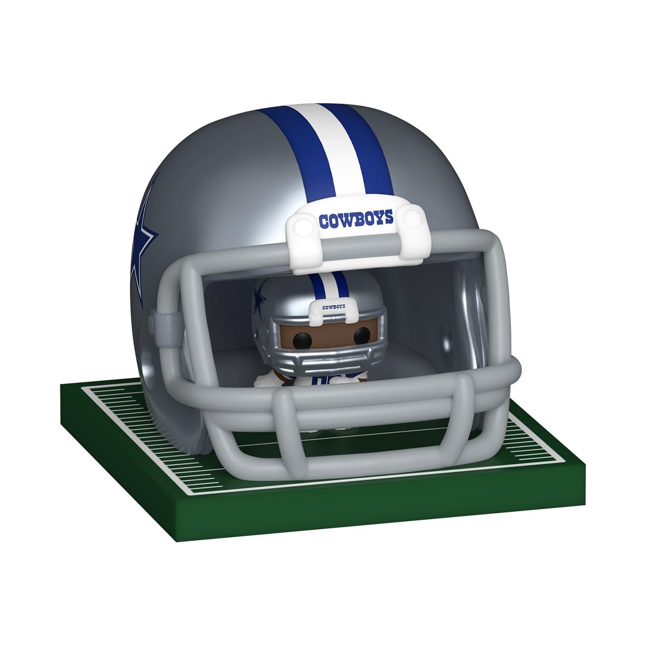 Funko Pop! Bitty Helmets: NFL - Cowboys - Figura in vinile da collezione - Idea regalo - Merchandise ufficiale - Giocattoli per bambini e adulti - appassionati di sport - Figura modello per
