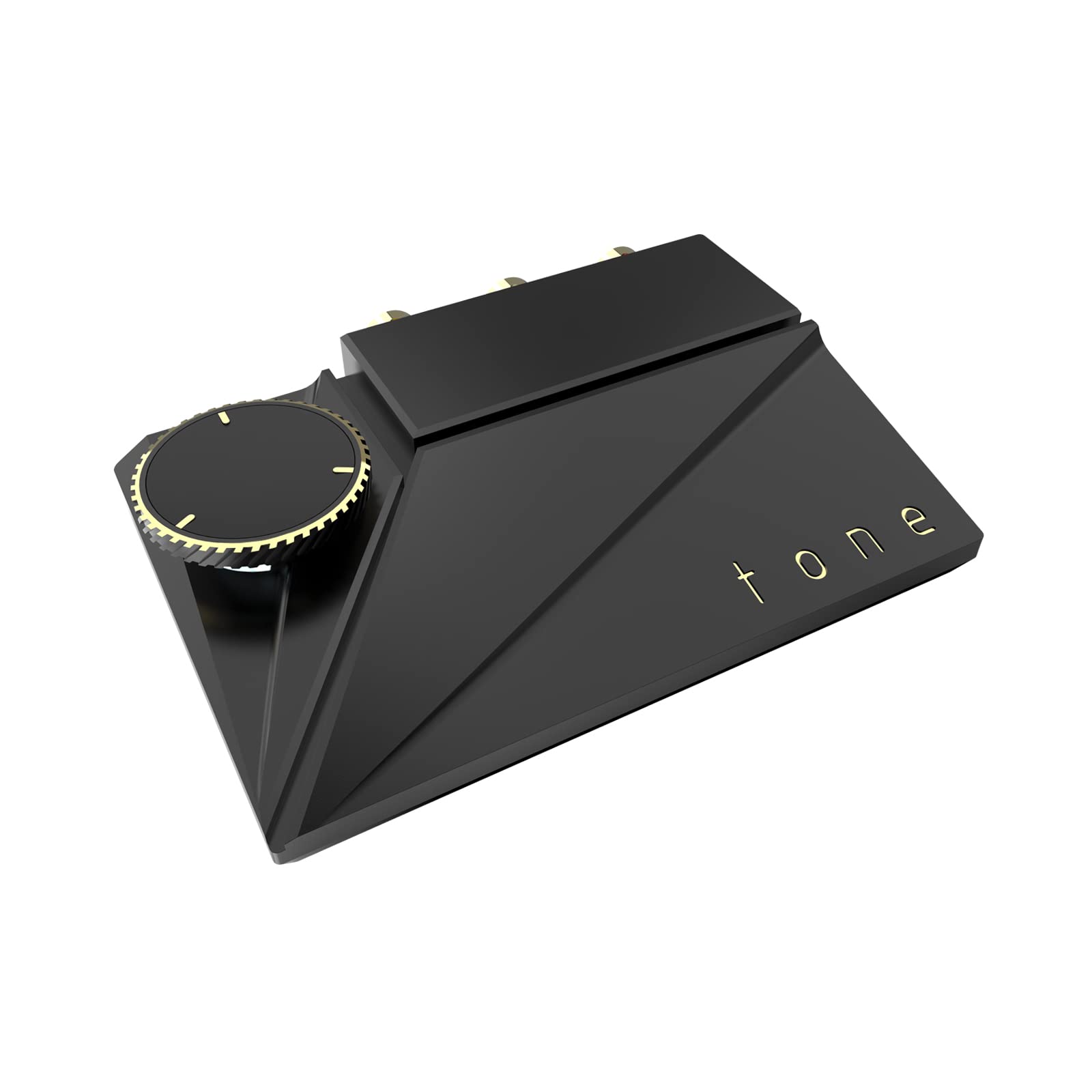 Khadas Convertitore audio digitale-analogico Tone2 DAC Hi-Fi Mini DAC da tavolo con RCA bilanciato, ES9038Q2M, DSD512 (nativo), PCM768, XMOS XU208, DAC audio ad alta risoluzione, ingresso S/PDIF Nero