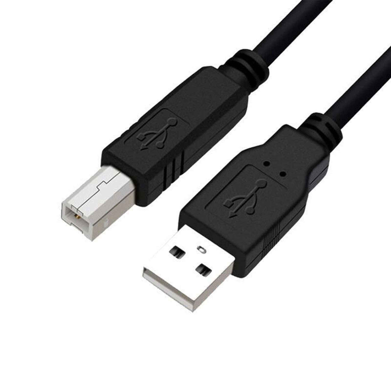 プリンターケーブル USBケーブル USB-A（オス）to USB-B（オス） USB2.0 480Mbps高速データ転送 プリンターケーブル ピアノキーボード/DAC/複合機/スキャナー/ファックス機/コピー機に対応（1.8M）FineGood