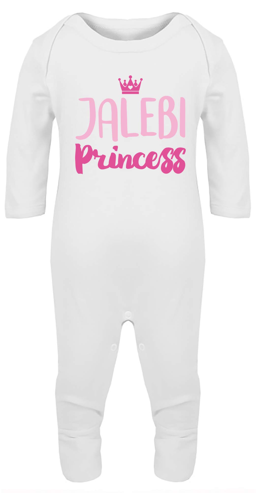 Hippowarehouse Jalebi Princess Baby Romper All in one Piece Unisex