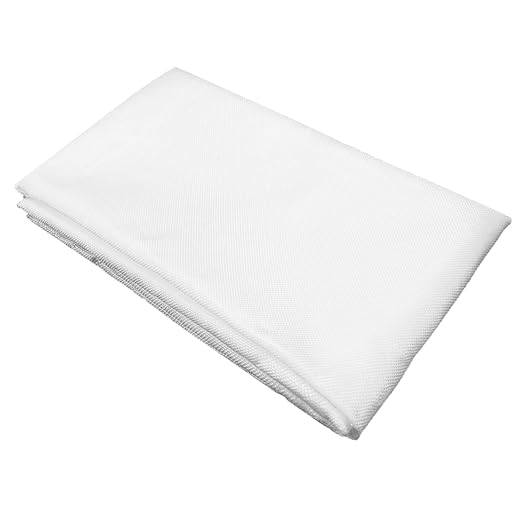Fiberglass Cloth Plain Weave Fiberglass Mat Woven Fiberglass Sheet 1.5oz 0.03mm for Boat RC Plane Auto Surfboard Tub Pool Repair