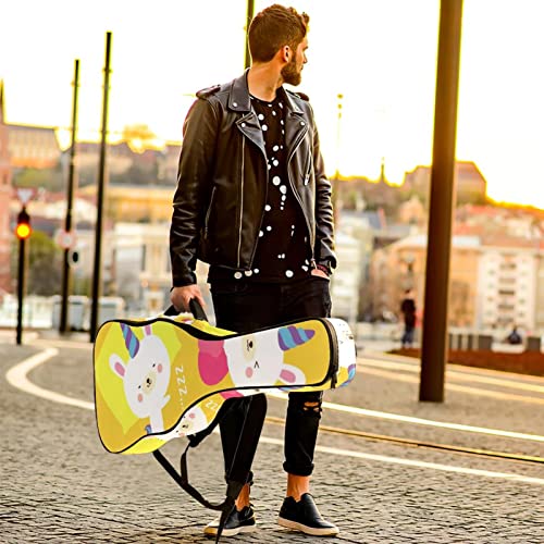 Housse de transport étanche pour guitare avec bandoulière réglable Rose, Multicolore 05, 42.9×16.9×4.7 in, Organiseur de… - Les Beatles, Paul McCartney, John Lennon, RIngo Starr, George Harrison Housse de transport étanche pour guitare avec bandoulière réglable Rose, Multicolore 05, 42.9x16.9x4.7 in, Organiseur de… – Image 7