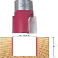 Vista 122 de Broca recta de doble acanaladura Freud, 15/64 x 3/4 de pulgada, con vástago de 1/2 pulgada, 12-096