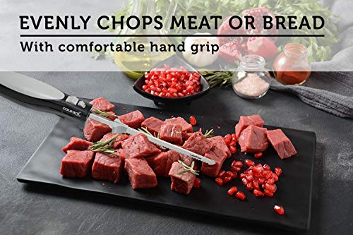 Courant Electric Knife Effortless Slicing And Carving, Soft Comfort Grip Handle With Precision Blades And Even Slicer #TOP1