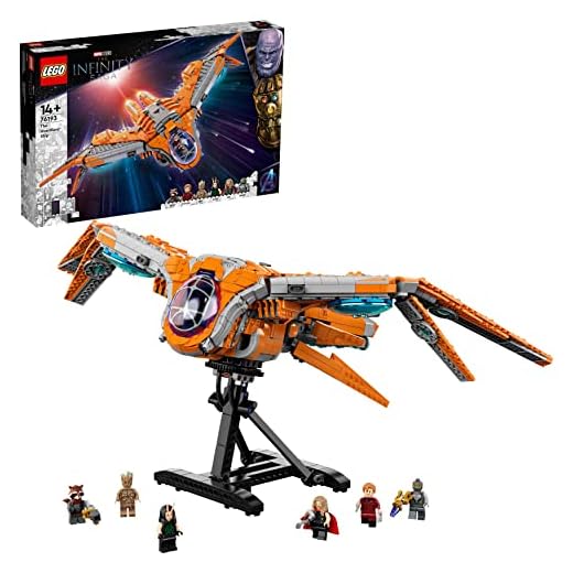 LEGO 76193 Marvel Nave de los Guardianes de la Galaxia, Juguete de Construcción de Vengadores con Mini Figuras de Superhéroes