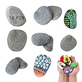 【Hochwertige Kieselsteine】Unsere Steine werden alle von Hand ausgewählt und geprüft, um sicherzustellen, dass sie unseren extremen Qualitätsstandards entsprechen. Sie werden alle gereinigt, damit sie direkt aus der Tasche zum Bemalen bereit sind.Keine Wasch- oder Vorbereitungsarbeiten erforderlich und in verschiedenen Formen erhältlich.