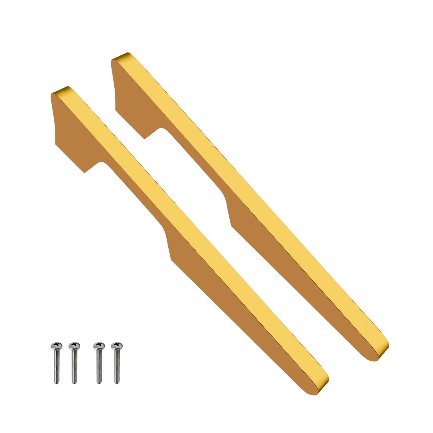 VOLO Cabinet Handles - Silver Aluminium Pulls (Pack of 2) -9 VOLO Cabinet Handles - Silver Aluminium Pulls (Pack of 2) -9