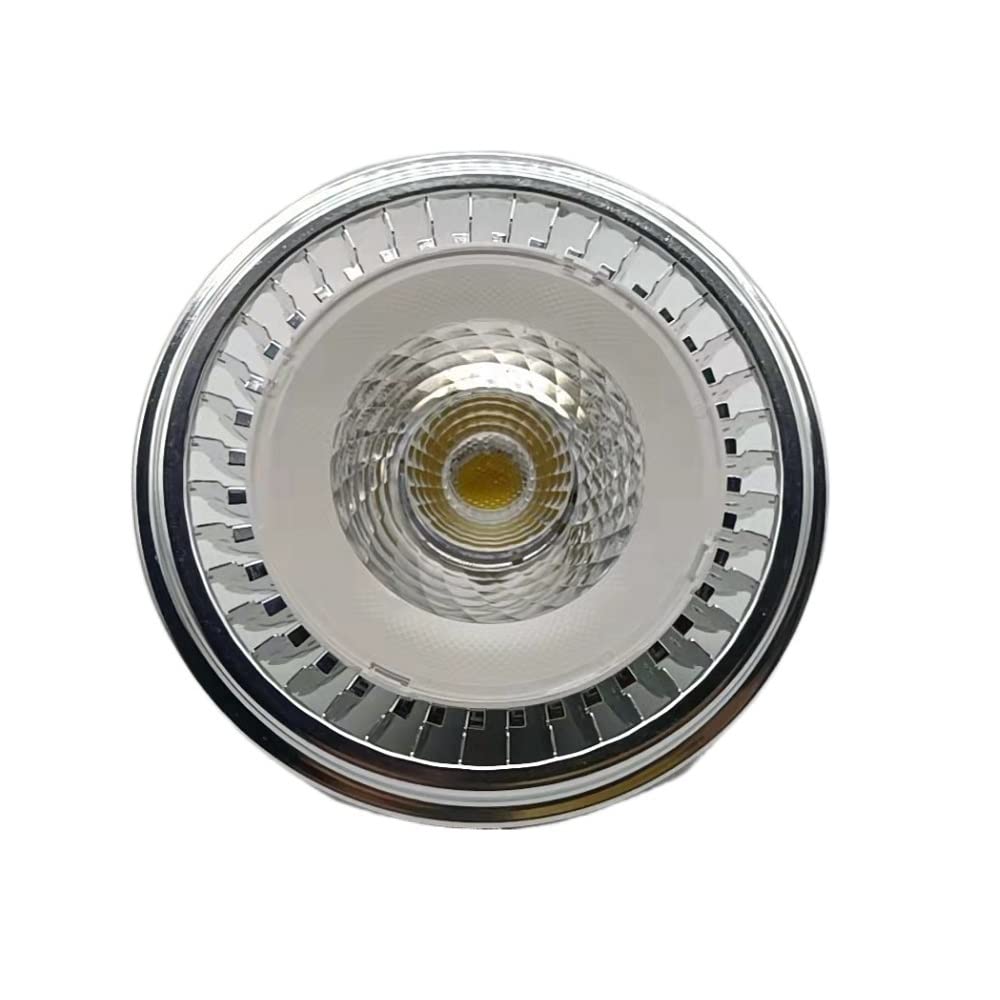1fortunate Lights Pack of 4, LED Grille Light Downlight AR111 G53 10/12W AC85-265V LED Spotlight Light Source(Warm White,85-265v 10w)