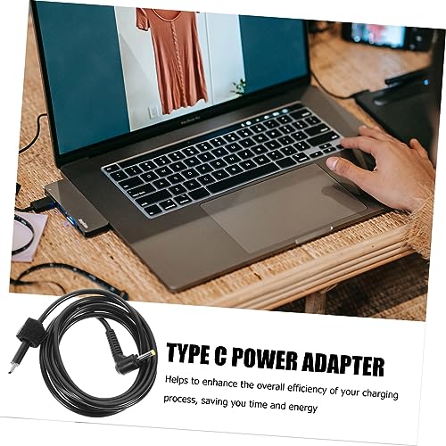 Adaptador de corriente Tipo C y cable de carga con extensión flexible 2