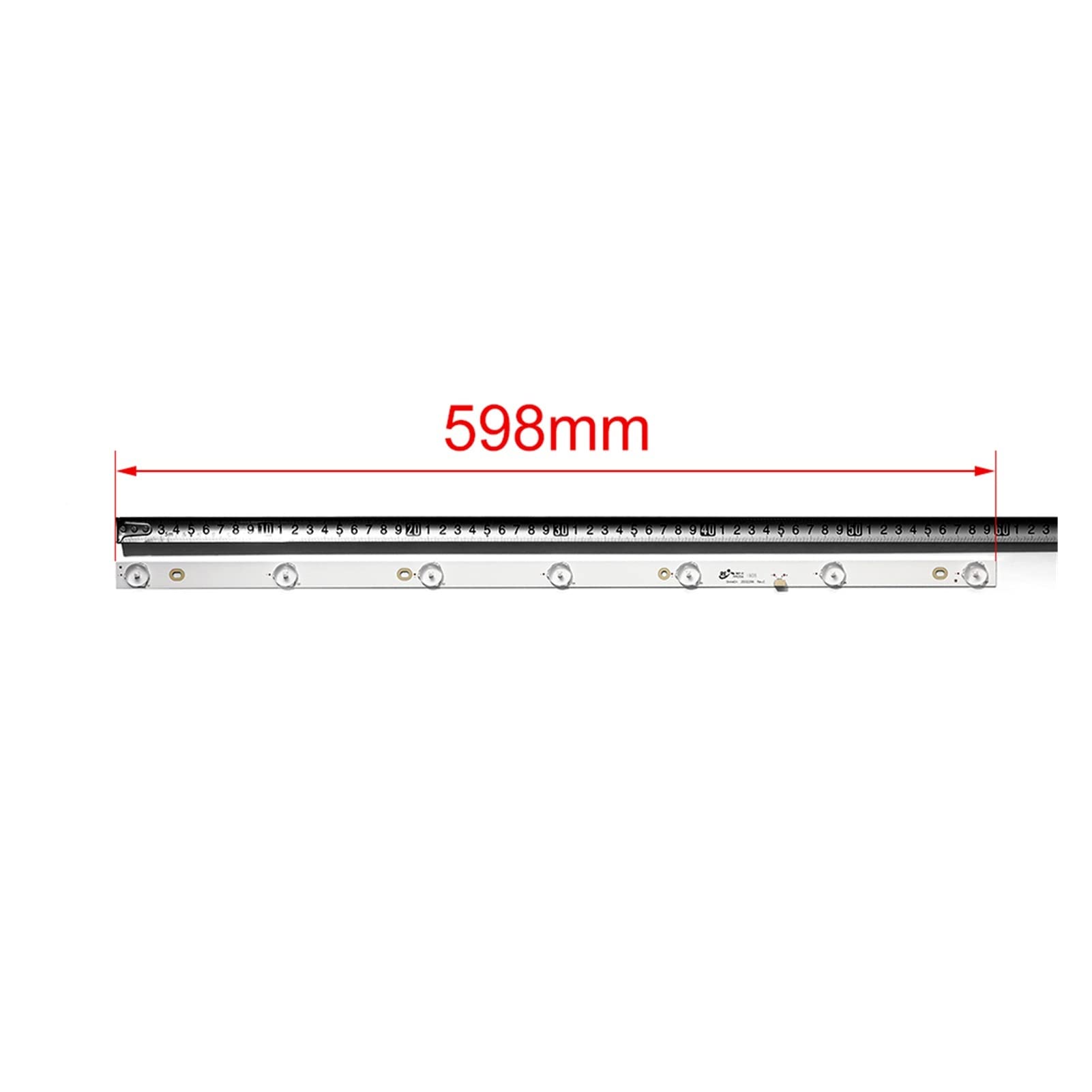 Bande de rétroéclairage LED 32'TV RF-EG320B32-0701S-07A1 GC32D07-ZC21FG-15 32PHF3001 32PHF3061 32PHF3021 32PHF5011 LD32E12M Fit for Philips(10 Set)