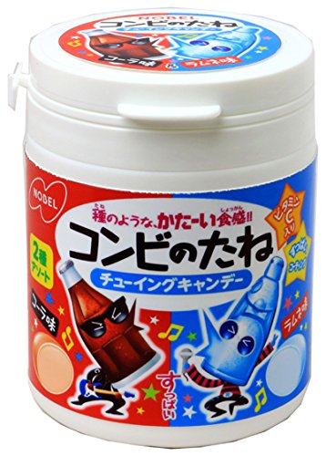 Amazon.co.jp: ノーベル コンビのたねラムネ&コーラ 145g : 食品・飲料