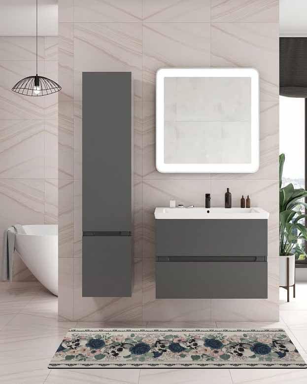 Miniatura 2 de Go-thic - Tapete de baño de Halloween para bañera, antideslizante, de secado rápido y absorbente, de tierra de diatomeas, para fregadero de cocina,