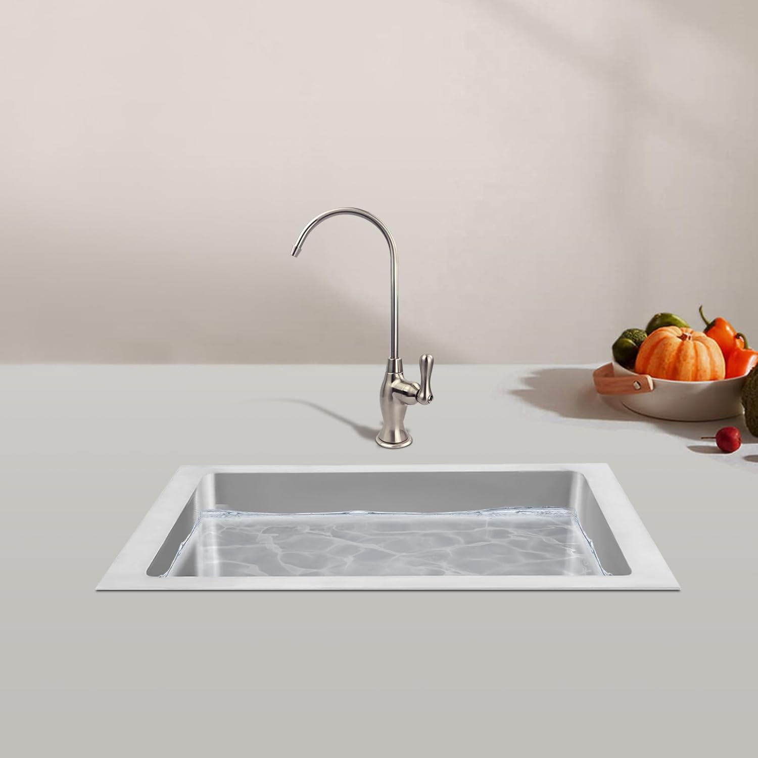 Free Standing Utility Sink Stainless Steel Single Bowl Basin Commercial Floor Mop Sink for Washing Pet, Cleaning Tools, Filling Water Bucket, Quick Draining (22 * 19 * 12in-Style3)