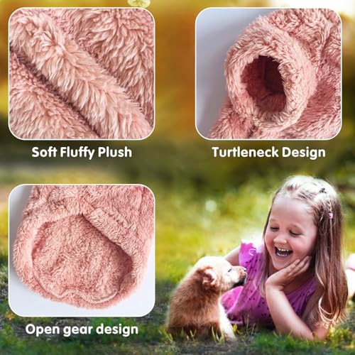 Pull en polaire rose taille S Idepet pour petit chien et chat