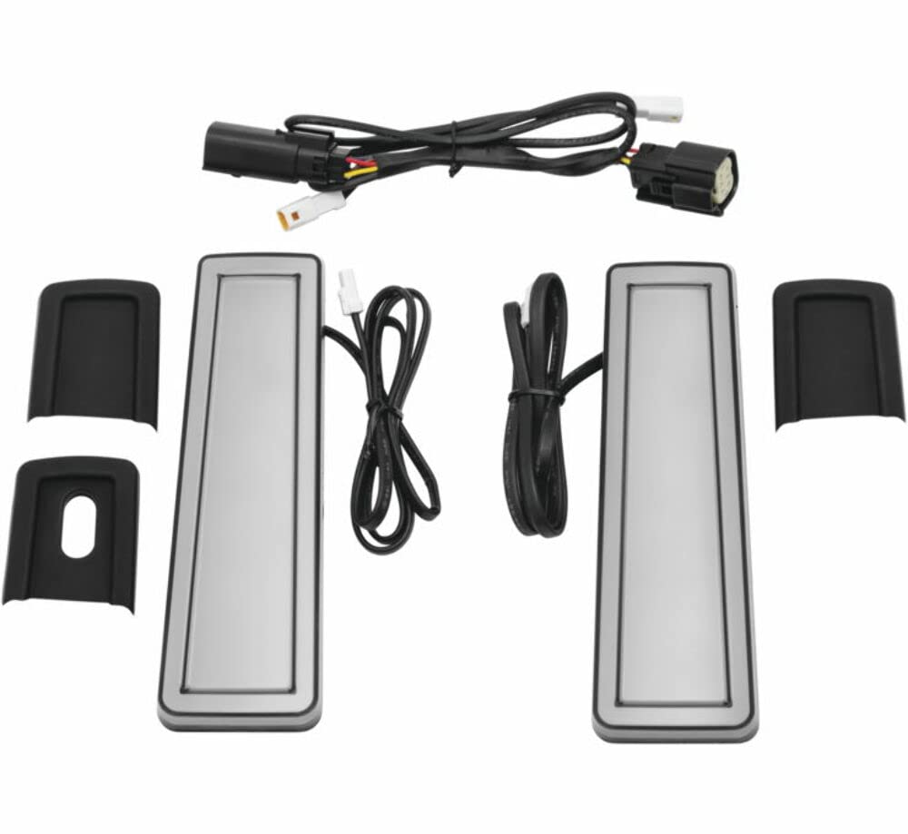 Kuryakyn 2953 Motorcycle Lighting Accessory: Tracer Filler Panel Lights, Smoke