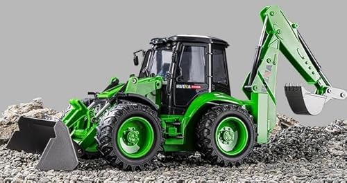 s-idee&reg; S1579 Rc Radlader + Baggerarm Gr&uuml;n Baggerlader 1:14 proportional! 2,4GHZ