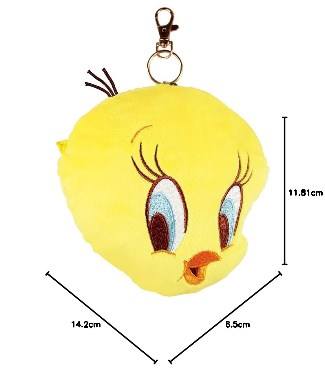 Amazon.co.jp: Tees Factory Looney Tunes Plush Pass Case Pouch