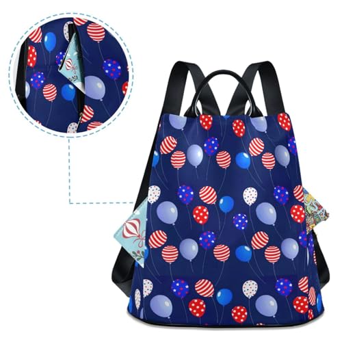 Sac à dos antivol bleu foncé grande capacité pour sécuriser vos affaires - 4